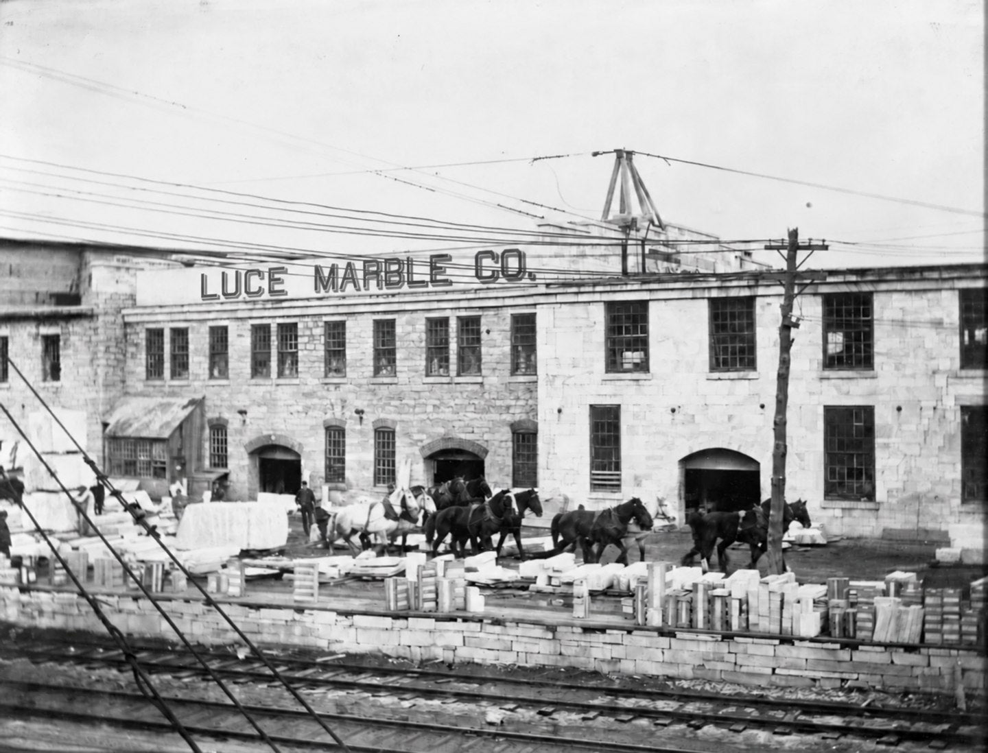 Luce Marble Co. workshop